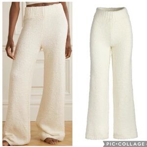 Skims Cozy Knit‎ Boucle Fuzzy Lounge Pants Bone 2X/3X